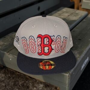 New Era Boston Red Sox Fitted Hat 7 3/4